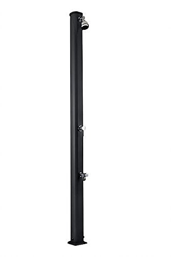 Doccia a riscaldamento solare Arkema Design A620/7016 Jolly S Antracite Doccia solare dal design dritto totalmente in alluminio
