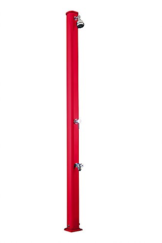 Doccia a riscaldamento solare Arkema Design A620/3027 Jolly S - Cherry Doccia solare dal design dritto totalmente in alluminio