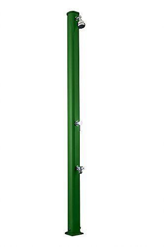 Doccia a riscaldamento solare Arkema Design A620/6016 Jolly S - Verde Doccia solare dal design dritto totalmente in alluminio