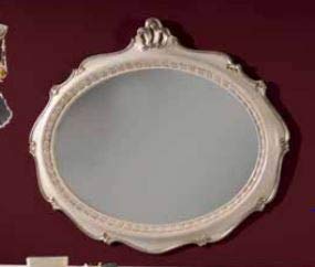 Dafne Italian Design Specchiera Stile Classico intarsiata Oro (cm. L. 88 - H. 75 - P. 5) (TVG)