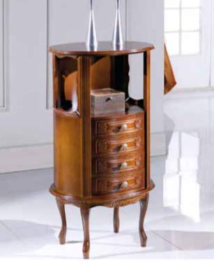 Dafnedesign.Com - Comò Barocco 4 cassetti (L. 49 - H. 91 - P. 39) (TVG)