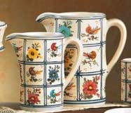 Tazza cilindrica piccola in ceramica - dimensioni: h 15 cm - Made in Italy.