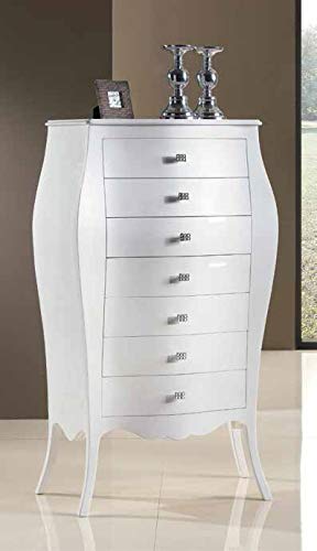 Dafnedesign.Com - Settimino bombato 7 cassetti (L. 89 - H. 133 - P. 48) (TVG)