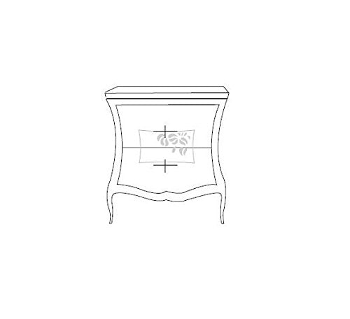 2 Comodini, colore avorio, 68X43X68, 70 Kg, Piano: legno noce toulipier impiallacciato noce nazionale. Ante-Fianchi-Cassetti: multistrato di piopp . Piedi: legno di tiglio. 100 % Made in Italy