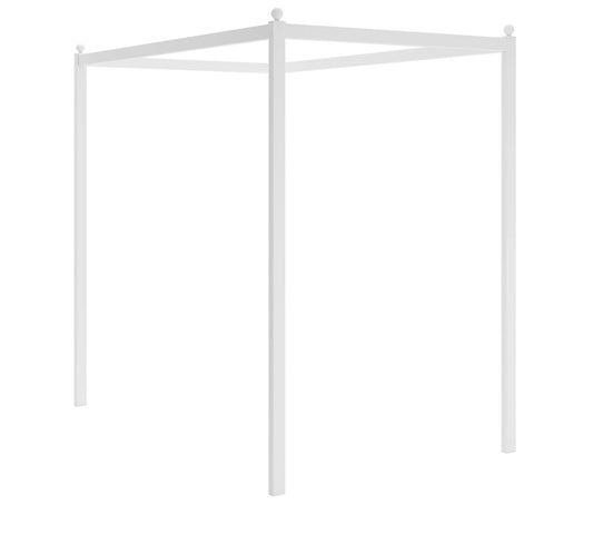Dafne Italian Design Palo a baldacchino Bianco Rustico (100x200 Cm)