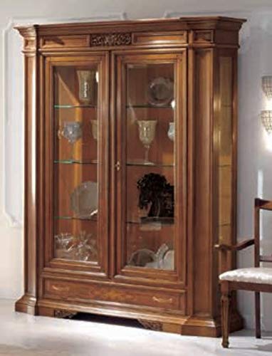 Dafne Italian Design Vetrina Stile Classico (cm. L. 173 - P. 50 - H. 220) (VGG)