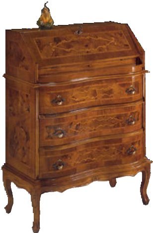 Dafne Italian Design - Bureau Cassettone a ribalta