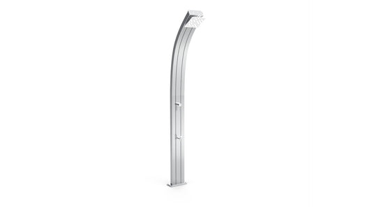 Arkema Design Doccia Tradizionale Spring-TL con Lavapiedi - Argento