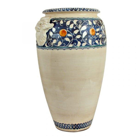 Vaso grande in ceramica artistica - Dimensioni: h cm 42 - Made in Italy