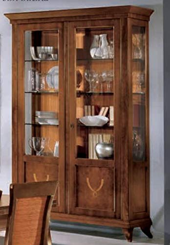 Dafne Italian Design Vetrina Stile Classico (cm. L. 139 - P. 49 - H. 216) (VGG)