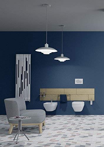 Dafne Italian Design Mobile bagno, pannelli in rovere sbiancato - 100% Made in Italy