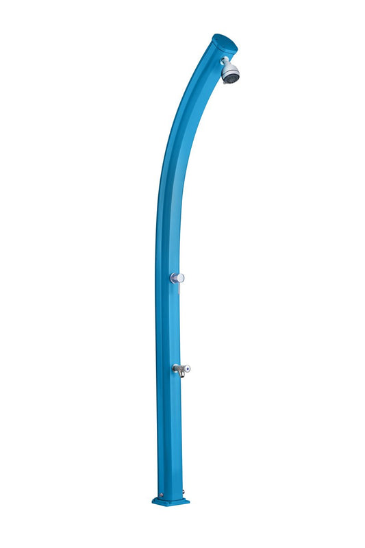Doccia Solare da Giardino Arkema Design A520/5012 Jolly Blu design curvo realizzata in alluminio