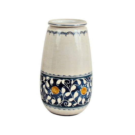 Vaso in ceramica realizzato a mano - Dimensioni: h cm 30 - Made in Italy