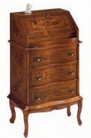 Dafne Italian Design - Bureau Cassettone a ribalta