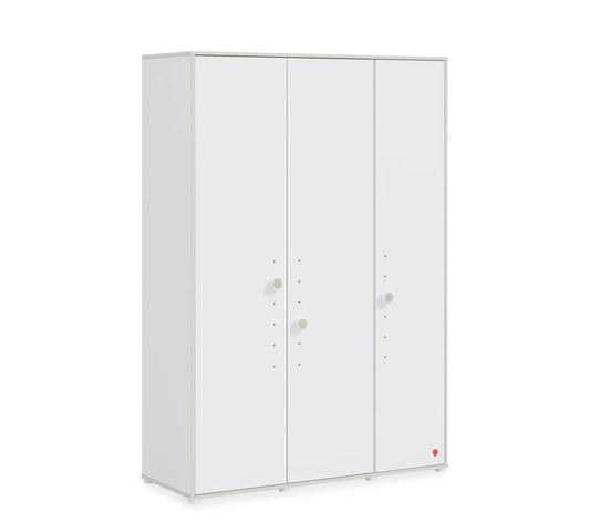 Dafne Italian Design Armadio 3 Ante Bianco Montes