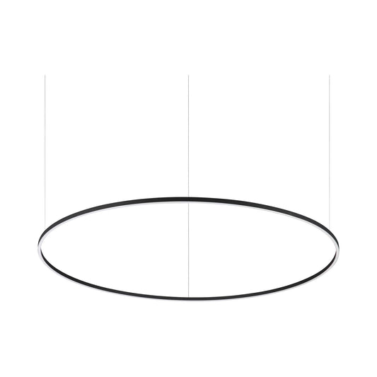 Oracle slim sp d150 round 3000k nero Ideal lux