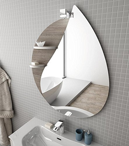 Mobile da bagno con due lavabi - Misura: L.170 P.52/35 cm - Finitura: Rovere Tranche? Scuro ? Rovere Tranche? Bianco - Top: Top Lavabo In Ocritech Con Vasca Integrata - 100% made in Italy