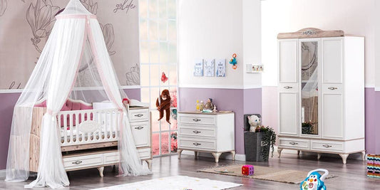 Dafne Italian Design Cameretta Completa per Neonato o neonata