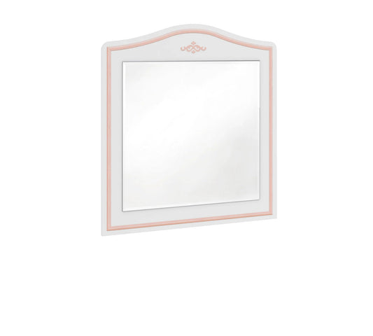 Dafne Italian Design Specchio da comò Selena Rosa