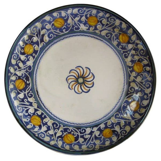 Piatto decorativo in ceramica - Dimensioni: ø cm 15 - Made in Italy