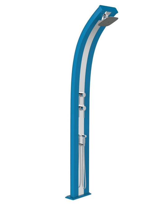 Arkema Design Doccia tradizionale Dada Blu e Inox D345/5012-I