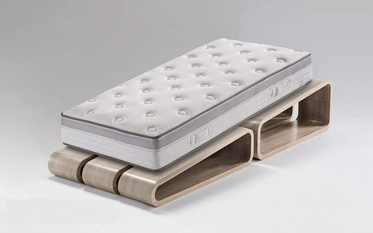 Dafne Italian Design Materasso Singolo Ortopedico in Memory e Eliocell (cm. 80 x 190 x 26h)