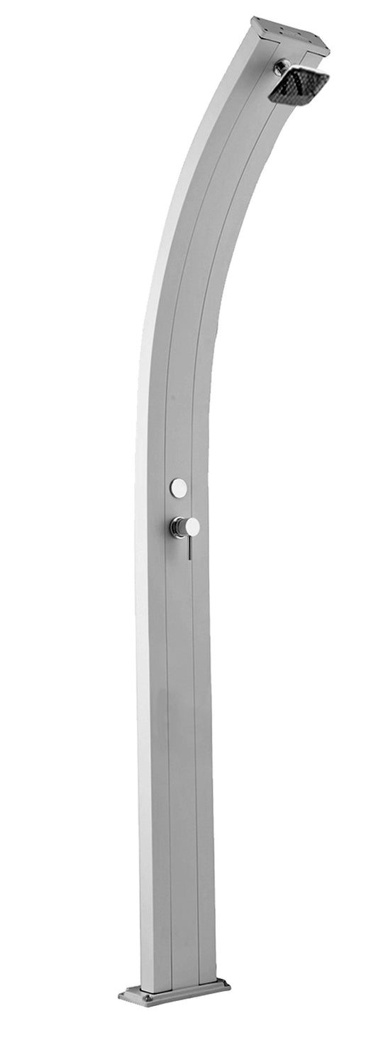 Doccia a riscaldamento solare Arkema A100/9007 Spring Colore Inox