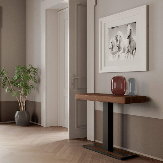 Dafne Italian Design Consolle allungabile Capital Art Telaio Antracite