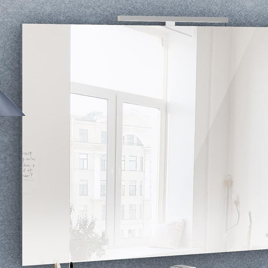 Mobile da bagno sospeso "Sandie" colore grigio scuro e bianco componibile cm 101x46x189 (base, lavabo, specchio) - colonna girevole anta dx cm. 35x34x180 - mobile con anta dx cm 35x34x85