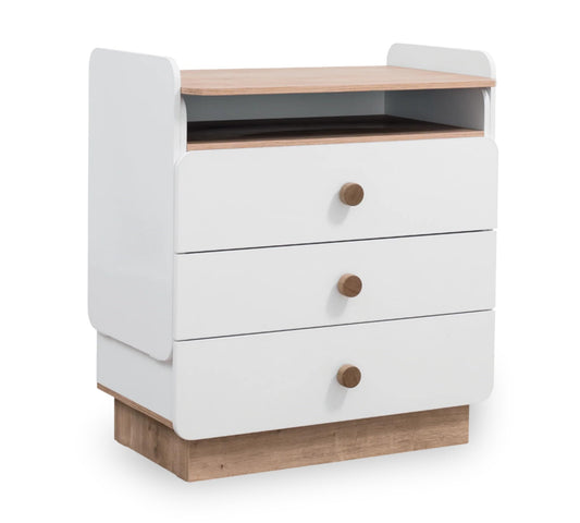 Dafne Italian Design Comò con Scrivania Natura Baby