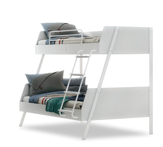 Letto a Castello Grande Bianco L (90x200-120x200 Cm)