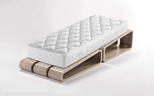 Dafne Italian Design Materasso Singolo Ortopedico a Molle biconiche (cm. 80 x 190 x 20h)