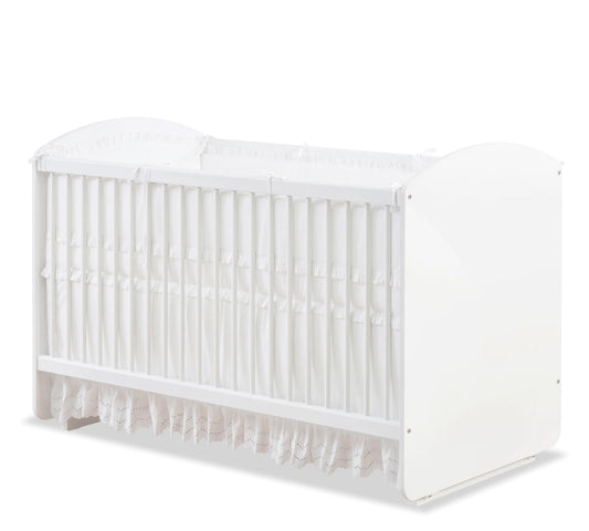 Dafne Italian Design Lettino Dondolo per Bebe Bianco (70x130 Cm)