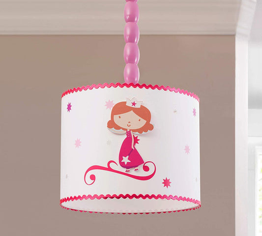 Dafne Italian Design Lampadario per camera da letto per ragazza o ragazza - Un lampadario a soffitto con una luce