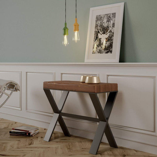Dafne Italian Design Consolle allungabile Xenia Art Telaio Antracite