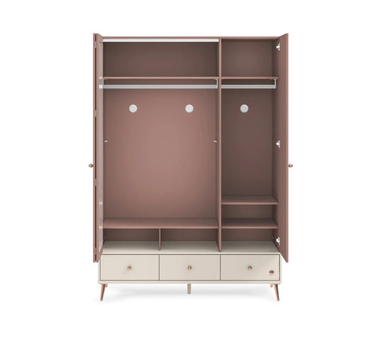 Dafne Italian Design Armadio 3 Ante Elegance