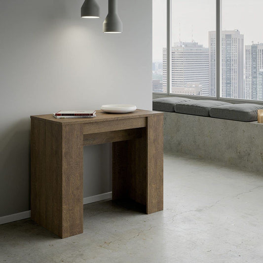 Dafne Italian Design Consolle allungabile Basic Noce