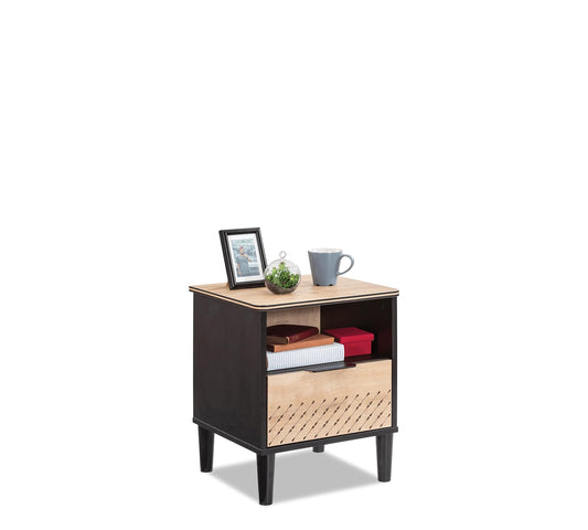 Dafne Italian Design Comodino Black