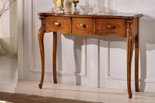 Dafne Italian Design Mobile ingresso stile classico -cm: 106 cm - 36 cm - H 80 cm - 100% Made in Italy (SF17)