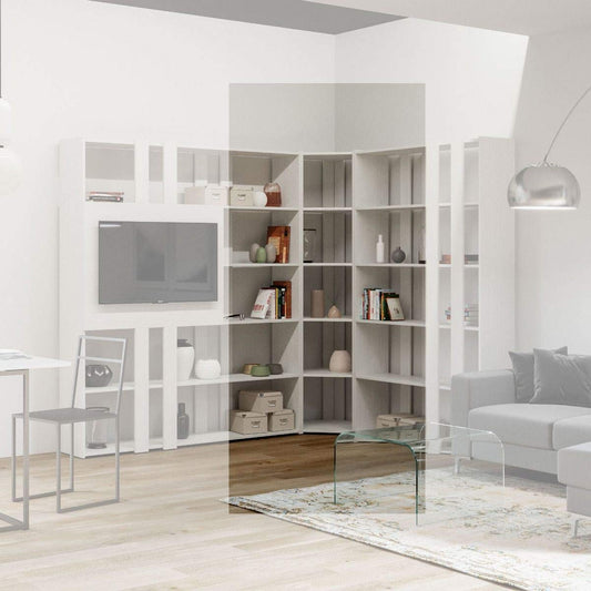 Itamoby Libreria Kato Angolo A Bianco Frassino