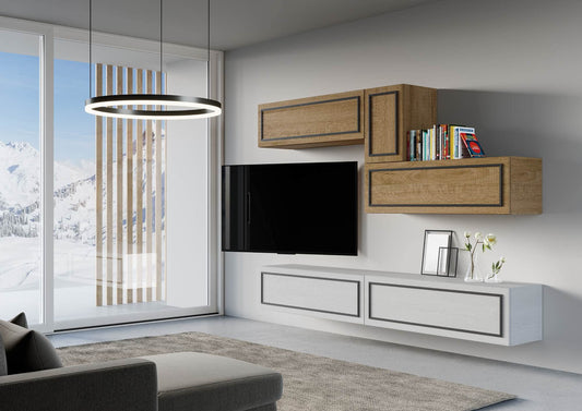 Dafne Italian Design Libreria Composizione A04EV L.268 P.39,5
