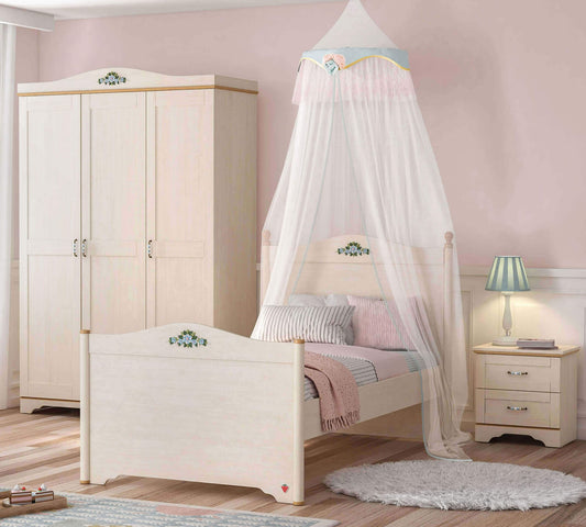 Dafne Italian Design Flora (Nuovo) Letto (100x200 Cm)