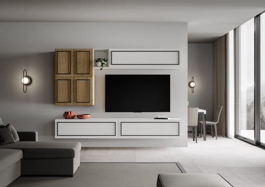 Dafne Italian Design Libreria Composizione A16EV L.268 P.39,5