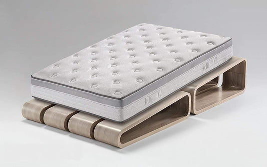 Dafne Italian Design Materasso Una Piazza e Mezza Ortopedico in Memory e Eliocell (cm. 120 x 190 x 26h)