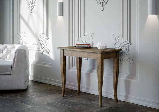 Dafne Italian Design Consolle allungabile Sciabola Noce