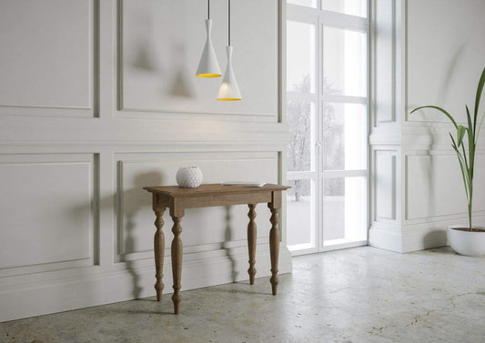 Dafne Italian Design Consolle allungabile Bologna Small Noce