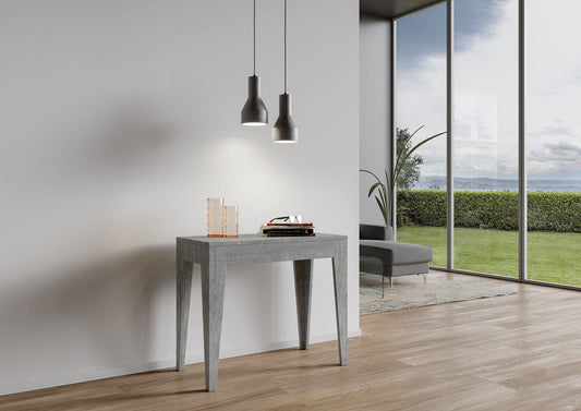 Dafne Italian Design Consolle Allungabile Isotta Cemento