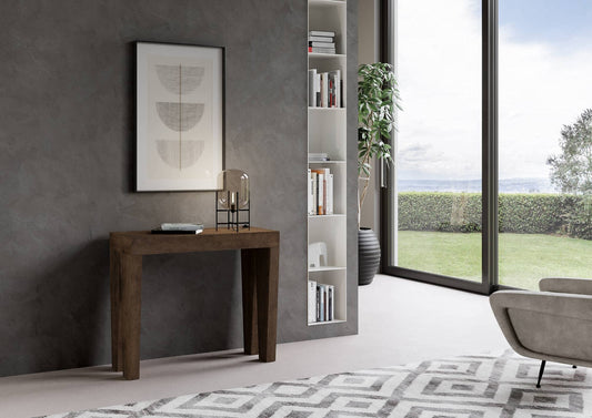 Dafne Italian Design Consolle allungabile Spimbo Small Noce (allungabile fino a 300 cm)