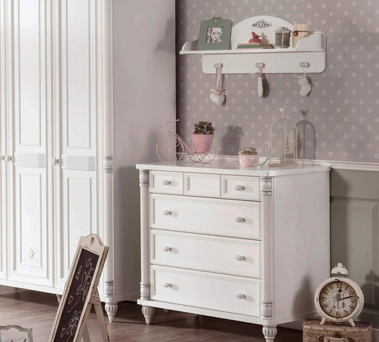 Dafne Italian Design Mensola Appendiabiti Romantic