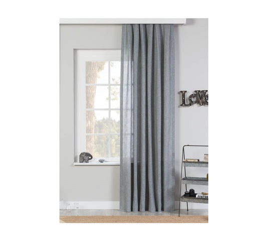 Tenda di Sfondo Elegante Grigio (100x260 Cm)